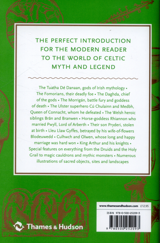 Паперова книга «The Celtic Myths», автор Міранда Олдхаус-Грін - фото №1