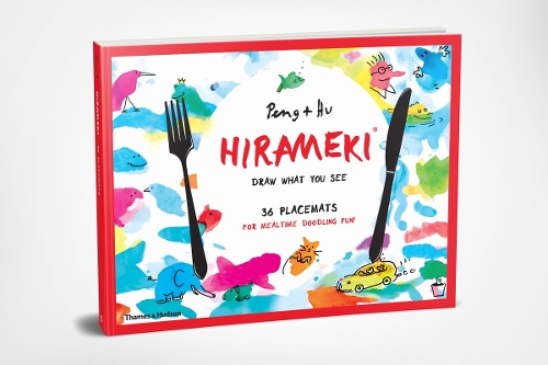 Паперова книга «Hirameki: 36 Placemats: Draw What You See», автор Peng & Hu - фото №1