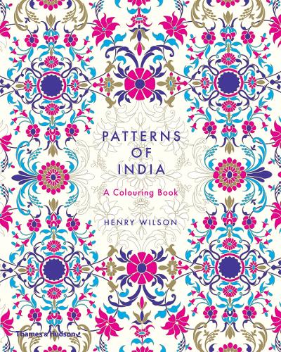 Бумажная книга «Patterns of India: A Colouring Book», автор Генри Уилсон - фото №1