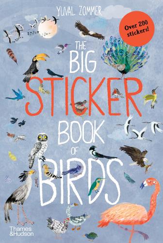 Бумажная книга «The Big Sticker Book of Birds», автор Юваль Зоммер - фото №1