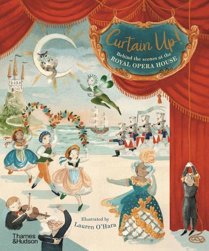 Бумажная книга «Curtain Up!: Behind the Scenes at the Royal Opera House», автор Королевский оперный театр - фото №1