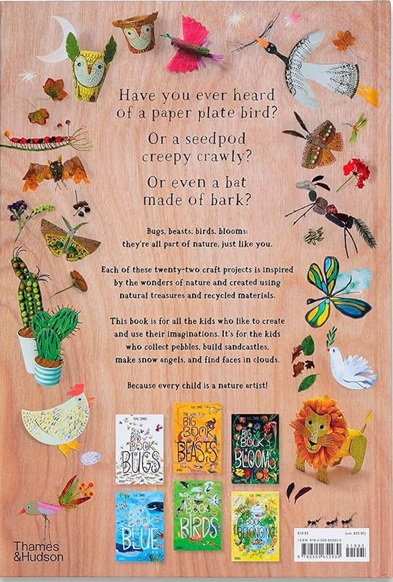 Паперова книга «The Big Book of Nature Art», автор Юваль Зоммер - фото №1