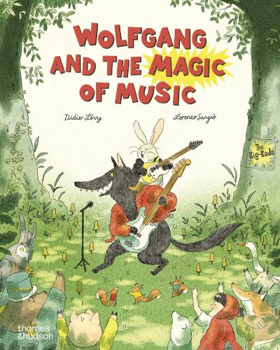 Паперова книга «Wolfgang and the Magic of Music», автор Дідьє Леві - фото №1