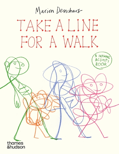 Паперова книга «Take a Line for a Walk: A drawing activity book», автор Маріон Дюшарс - фото №1