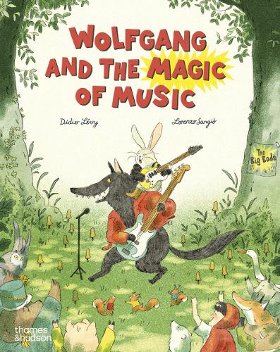 Паперова книга «Wolfgang and the Magic of Music», автор Дідьє Леві - фото №1