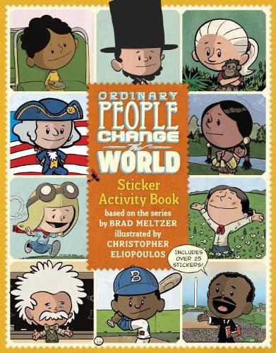 Паперова книга «Ordinary People Change the World Sticker Activity Book», авторів Бред Мельцер, Крістофер Еліопулос - фото №1
