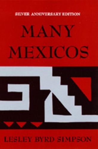 Паперова книга «Many Mexicos», автор Леслі Берд Сімпсон - фото №1