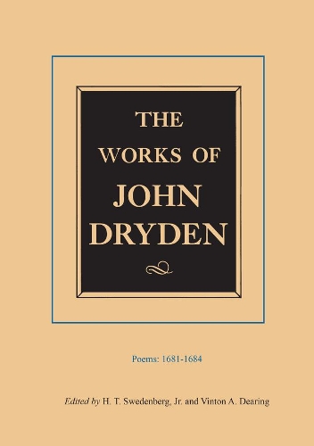 Паперова книга «The Works of John Dryden, Volume II: Poems, 1681-1684» - фото №1