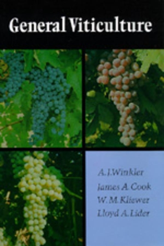 Бумажная книга «General Viticulture», авторов А.Дж. Уинклер, Джеймс А. Кук, Ллойд А. Лайдер, Уильям Марк Кливер - фото №1