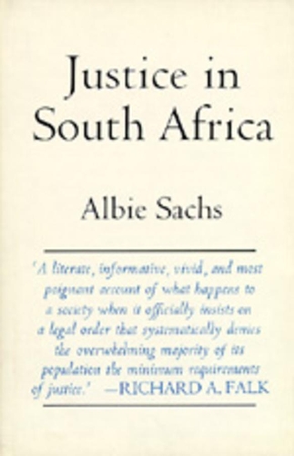 Бумажная книга «Justice in South Africa», автор Альби Сакс - фото №1