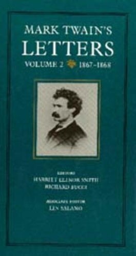 Бумажная книга «Mark Twain's Letters, Volume 2: 1867-1868», автор Марк Твен - фото №1
