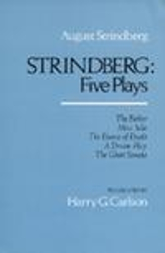 Бумажная книга «Strindberg: Five Plays», автор Август Стриндберг - фото №1