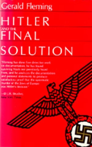 Паперова книга «Hitler and the Final Solution», автор Джеральд Флемінг - фото №1