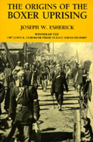 Бумажная книга «The Origins of the Boxer Uprising», автор Джозеф В. Эшерик - фото №1