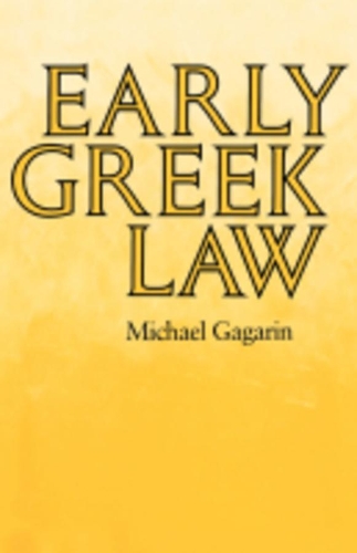 Паперова книга «Early Greek Law», автор Майкл Гагарін - фото №1