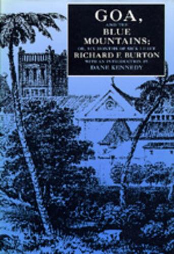 Паперова книга «Goa, and the Blue Mountains; Or, Six Months of Sick Leave», автор Річард Ф. Бертон - фото №1