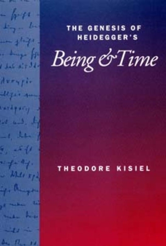 Бумажная книга «The Genesis of Heidegger's Being and Time», автор Теодор Кисиль - фото №1