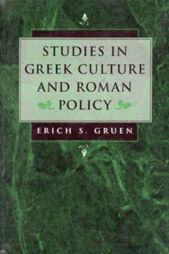 Бумажная книга «Studies in Greek Culture and Roman Policy», автор Эрих С. Грюн - фото №1