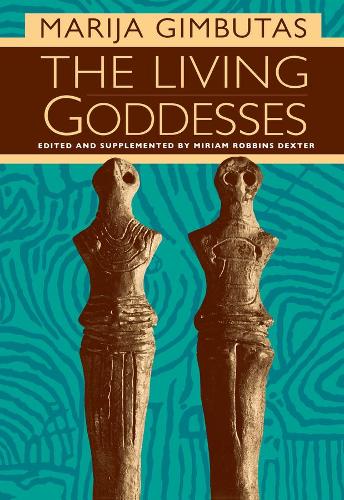 Паперова книга «The Living Goddesses», автор Марія Гімбутас - фото №1