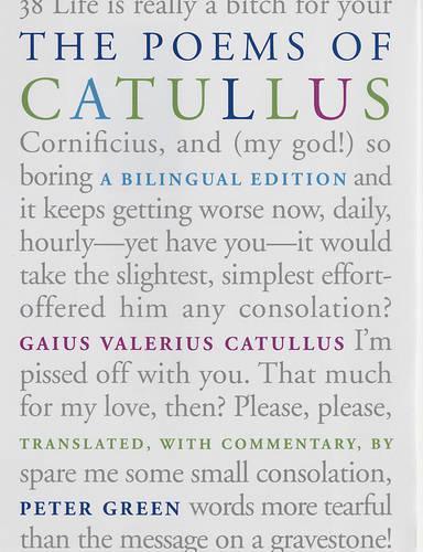 Бумажная книга «The Poems of Catullus: A Bilingual Edition», автор Гай Валерий Катулл - фото №1