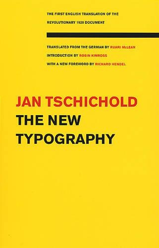 Бумажная книга «The New Typography», автор Ян Чихольд - фото №1