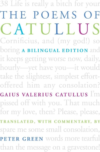 Паперова книга «The Poems of Catullus: A Bilingual Edition», автор Катулл - фото №1