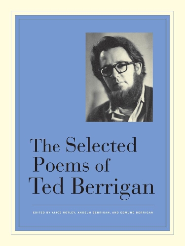 Бумажная книга «The Selected Poems of Ted Berrigan» - фото №1