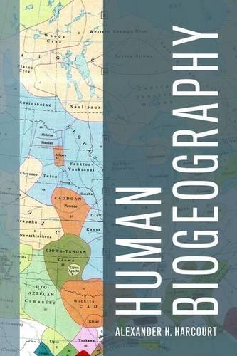 Паперова книга «Human Biogeography», автор Александр Харкорт - фото №1