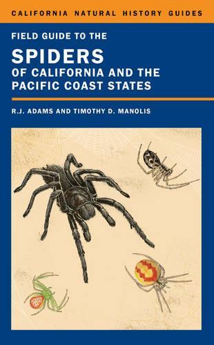 Паперова книга «Field Guide to the Spiders of California and the Pacific Coast States», автор Річард Дж. Адамс - фото №1