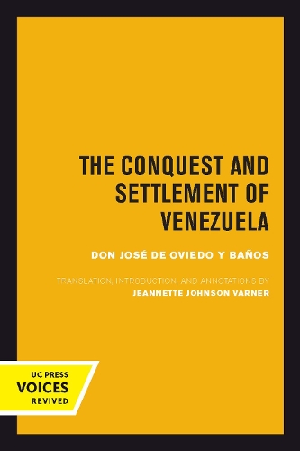 Паперова книга «The Conquest and Settlement of Venezuela», автор Хосе де Ов'єдо-і-Баньос - фото №1