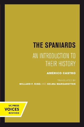 Бумажная книга «The Spaniards: An Introduction to Their History», автор Америко Кастро - фото №1
