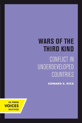 Паперова книга «Wars of the Third Kind: Conflict in Underdeveloped Countries», автор Едвард Е. Райс - фото №1