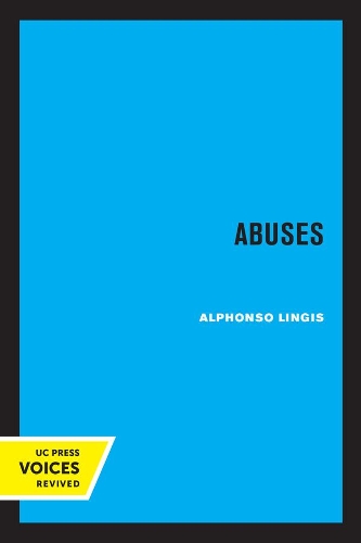 Паперова книга «Abuses», автор Альфонсо Лінгіс - фото №1