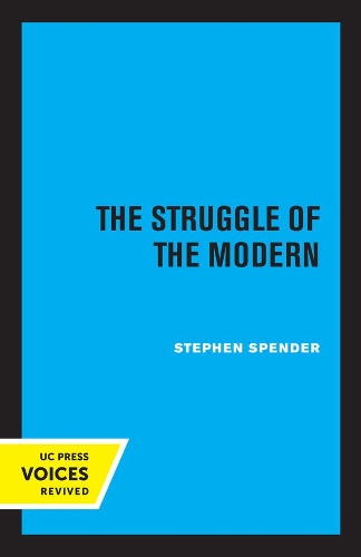 Бумажная книга «The Struggle of the Modern», автор Стивен Спендер - фото №1