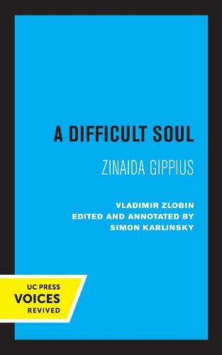 Паперова книга «A Difficult Soul: Zinaida Gippius», автор Володимир Злобін - фото №1
