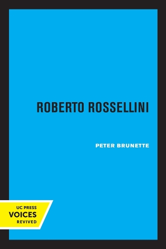 Бумажная книга «Roberto Rossellini», автор Питер Брюнет - фото №1