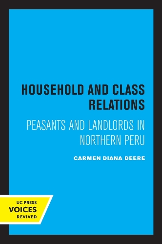 Паперова книга «Household and Class Relations: Peasants and Landlords in Northern Peru», автор Кармен Діана Дір - фото №1