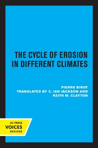 Бумажная книга «The Cycle of Erosion in Different Climates», автор Пьер Биро - фото №1