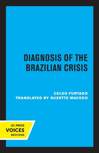 Бумажная книга «Diagnosis of the Brazilian Crisis», автор Селсо Фуртадо - фото №1