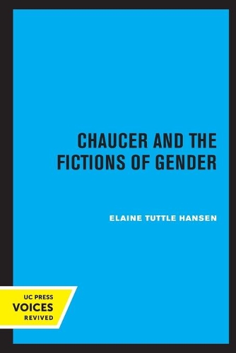 Бумажная книга «Chaucer and the Fictions of Gender», автор Элейн Таттл Хансен - фото №1