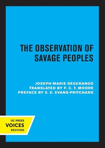 Паперова книга «The Observation of Savage Peoples», автор Джозеф-Марі Дегерандо - фото №1