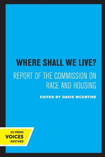 Бумажная книга «Where Shall We Live?: Report of the Commission on Race and Housing», автор Дэвис МакЭнтайр - фото №1