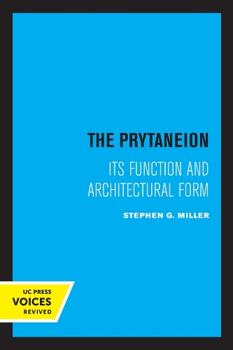 Бумажная книга «The Prytaneion: Its Function and Architectural Form», автор Стивен Г. Миллер - фото №1