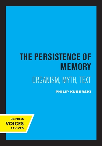 Бумажная книга «The Persistence of Memory: Organism, Myth, Text», автор Филип Куберски - фото №1