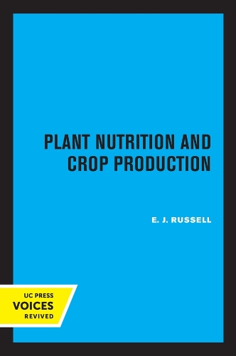 Паперова книга «Plant Nutrition and Crop Production», автор Е.Дж. Рассел - фото №1