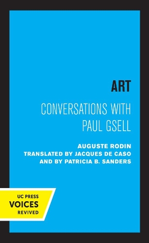 Паперова книга «Art: Conversations with Paul Gsell», автор Огюст Роден - фото №1