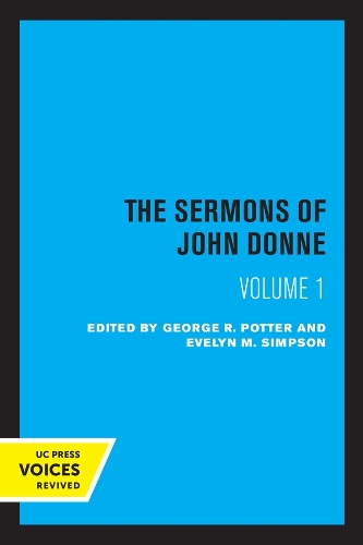 Бумажная книга «The Sermons of John Donne, Volume I», автор Джон Донн - фото №1