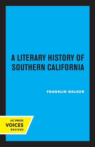 Бумажная книга «A Literary History of Southern California», автор Франклин Уокер - фото №1