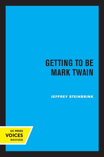 Паперова книга «Getting to be Mark Twain», автор Джеффрі Стейнбринк - фото №1
