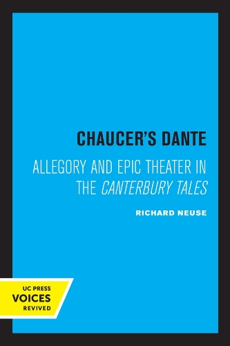 Бумажная книга «Chaucer's Dante: Allegory and Epic Theater in the Canterbury Tales», автор Ричард Нойс - фото №1